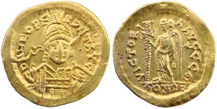 Leo I (457-474 AD ) Gold solidus - Constantinople mint | Byzantine