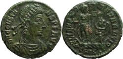 Ancient Coins - Ancient Roman coin of Constans - FEL TEMP REPARATIO - Emperor on Galley