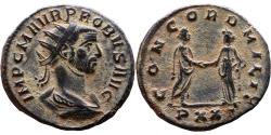 Ancient Coins - Ancient Roman coin of the Emperor Probus minted in Ticinum in 279/280 AD