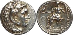 Ancient Coins - Ancient Greek coin of Philip III Arrhidaios AR Tetradrachm - In the name and types of Alexander III