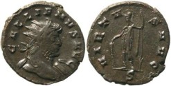 Ancient Coins - Gallienus Antoninianus - VIRTVS AVG - 4.4 grams