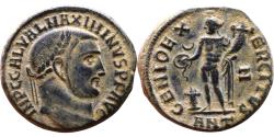 Ancient Coins - VF+++ Ancient Roman coin of the Emperor Maximinus II - GENIO EXERCITVS