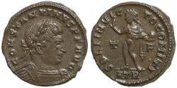 Ancient Coins - Roman coin of Constantine I - SOLI INVICTO COMITI - Treveri