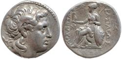 Ancient Coins - Ancient Greek silver tetradrachm of Lysimachus