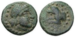 Ancient Coins - Ancient Greek coin of Pisidia, Komama circa 1st century BC