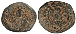 Ancient Coins - Anonymous Class K follis attributed to Alexius I  struck over a Class J follis