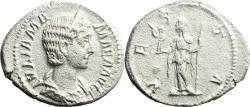Ancient Coins - Ancient Roman coin of Julia Mamaea AR silver denarius - VESTA