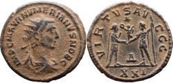 Ancient Coins - Ancient Roman coin of the Emperor Numerian as Caesar minted in Antioch