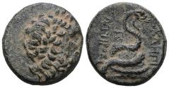 Ancient Coins - Ancient Greek coin from Pergamon, Mysia 200-113 BC