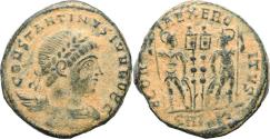 Ancient Coins - Ancient Roman coin of Constantine II - GLORIA EXERCITVS