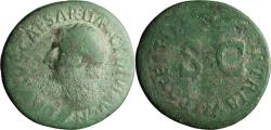 Ancient Coins - Ancient Roman coin of Drusus minted Emperor Tiberius
