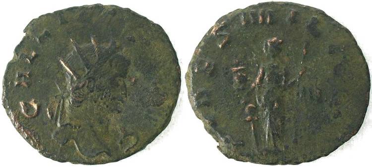 Gallienus, 253-268AD Antoninianus, FIDES MILITVM - Rome | Roman