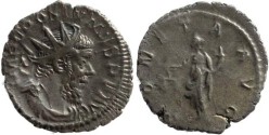 Ancient Coins - Postumus silvered antoninianus - MONETA AVG