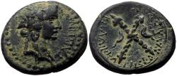 Ancient Coins - Ancient Roman Provincial coin struck during the reign of Vespasian - Caria, Tabae