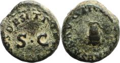 Ancient Coins - Ancient Roman coin of Claudius I minted in Rome - found in Spain