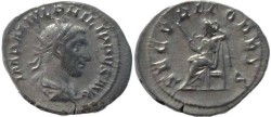Ancient Coins - Philip I silver antoninianus - SECVRIT ORBIS 