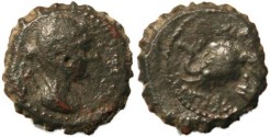 Ancient Coins - Seleucid Kingdom, Antiochos IV Epiphanes 175-164 BC - Elephant