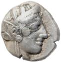 Ancient Coins - Attica, Athens AR silver Tetradrachm - Athena and Owl