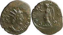 Ancient Coins - Ancient Roman coin of the Emperor Tetricus I found in England