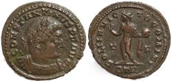 Ancient Coins - Roman coin of Constantine I - SOLI INVICTO COMITI - Treveri