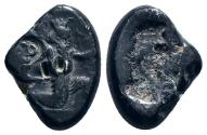 Ancient Coins - Ancient Persian silver coin - Time of Xerxes II to Artaxerxes II  (420-375 BC) - Achaemenid Empire minted in Sardeis
