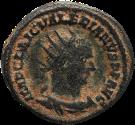 Ancient Coins - Ancient Roman coin of Valerian - VOTA ORBIS