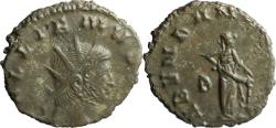 Ancient Coins - Ancient Roman coin of the Emperor Gallienus as Augustus