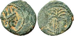 Ancient Coins - Ancient Phoenician coin from Tyre - Tyche and Palm Tree - 2nd to 1st century BC