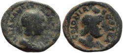 Ancient Coins - Julia Mamaea AE20 of Syria, Decapolis, Bostra