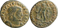 Ancient Coins - Ancient Roman coin of the Emperor Licinius I minted in Thessalonica