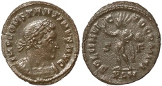 Ancient Coins - Roman coin of Constantine I - SOLI INVICTO COMITI - London