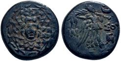 Ancient Coins - Ancient Greek coin from Pontos, Amisos. Time of Mithradates VI Eupator 105-63 BC