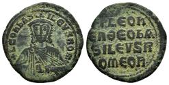 Ancient Coins - Ancient Byzantine coin of Leo VI the Wise - Constantinople mint