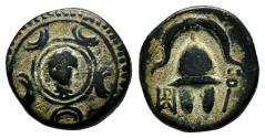 Ancient Coins - Ancient Greek bronze coin of Philip III Arrhidaios 323-317 BC son of King Philip II of Macedon