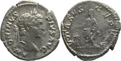 Ancient Coins - Ancient Roman silver denarius of Caracalla as Augustus minted in Rome - VOTA SVSCEPTA X