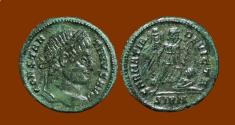 Ancient Coins - Constantine I, Follis, Sarmatia Devicta.