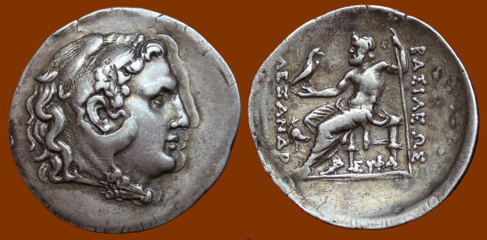 Alexander III Tetradrachm, Posthumous, Mesembria Mint, Large Flan ...