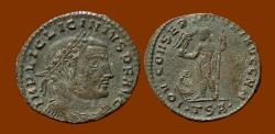 Ancient Coins - Licinius I, Follis, IOVI CONSERVATORI, Thessalonica Mint.