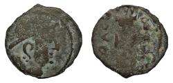 Ancient Coins - HUNNIC TRIBES, KHANATE OF THE WESTERN TURKS: The Lord Yabghu, ca. 560-585, AE unit