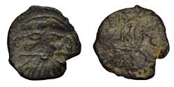 Ancient Coins - Western Turks. Shahi Tegin (Sri Shahi). Circa 6th century, AE unit