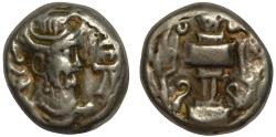 Ancient Coins - INDO SASANIAN: Bahram V. 5th-7th Century AD. pale Dinar. Mint: Sind
