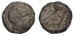 Ancient Coins - BAKTRIA, Pre-Seleukid Era. Circa 295-285 BC. AR Tetradrachm. 'Athenian Series'. mint in the Oxus region.