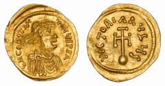 Constantine IV Pogonatus. 668-685. Gold Semissis, Mint: Constantinople