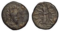 Ancient Coins - INDO-PARTHIANS, Gondophares. Circa 40-5 BC. Æ Tetradrachm, Mint in Kabul Valley.