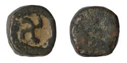 Ancient Coins - Post-Mauryan (Punjab). Taxila. circa 1st century BC AE Unit, Taxila city state (Pushkalavati)