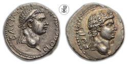 Ancient Coins - (VIDEO incl.) ★ RR! RPC PLATE ★ NERO, POLEMON II, RPC 3831, Date 56-57 AD, Silver Drachm Pontus