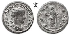 Ancient Coins - (VIDEO incl.) ★ RRRR! 3rd known! ★ GORDIANUS III, HYBRID, Michaux 365, Date 238-239 AD, Silver Antoninianus Rome, Providentia, Globe, Scepter