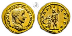 Ancient Coins - ★ RR! MS ★ GORDIANUS III, RIC 21, Date 239 AD, Gold Aureus Rome, Jupiter Protector (2nd issue)