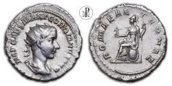 Ancient Coins - (VIDEO incl.) GORDIANUS III, RIC 38, Date 240 AD, Silver Antoninianus Rome, Roma (3rd issue)
