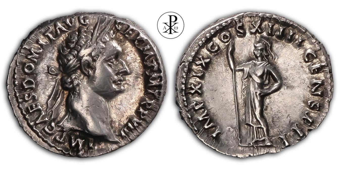 PORTRAIT! Domitian, RIC 670, Date 88-89 AD, Silver Denarius Rome ...